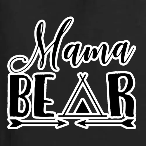 Vista 2 de Papa Mama Bear - Conjunto de suéter con capucha para parejas a juego para él y para ella
