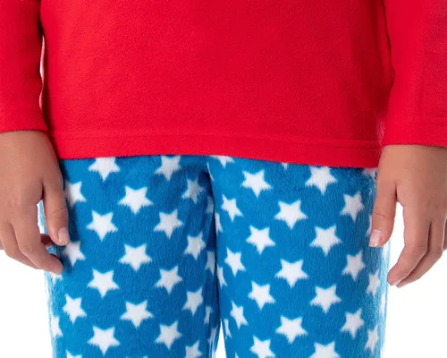 Vista 4 de DC Comics Wonder Woman - Conjunto de pijama para niños