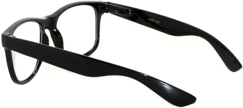 Vista 2 de OWL Los lentes transparentes de colores para niños protegen los ojos de los niños de UVB UVA Negro