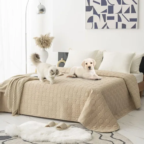Vista 7 de Tcksstex - Funda impermeable y antideslizante para cama de perro, manta para mascotas, sofá, colchón protector para incontinencia de coche, funda