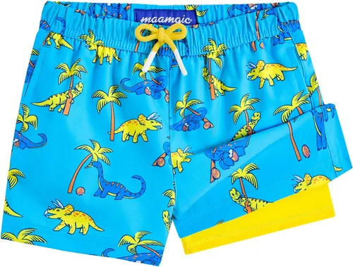 Vista 168 de maamgic Traje de baño para niños con forro de compresión elástico para niño