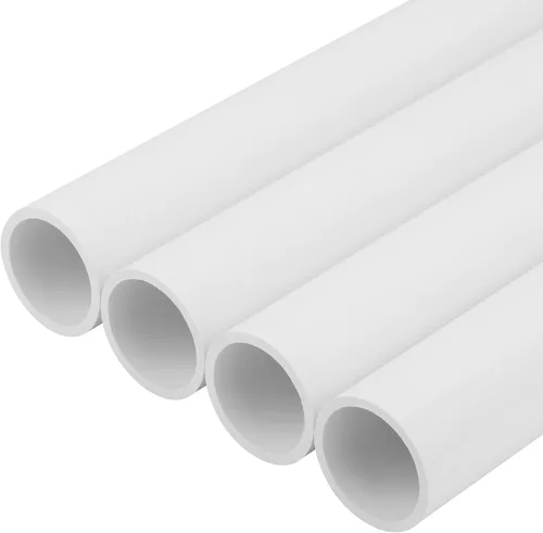 Vista 27 de 4 tubos de PVC de 1-1/2 pulgadas de largo, tubo rígido de PVC Sch40 de 17 pulgadas de largo, tubos redondos de tubería para instalación de cableado