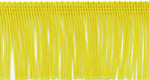 Vista 14 de Trims By The Yard Borde de flecos de cadena de 2 pulgadas, borde decorativo de flecos de poliéster, flecos versátiles para disfraces, uniformes