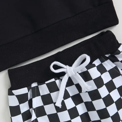 Vista 6 de Conjunto de sudadera de manga larga para bebé niño y niño, para otoño e invierno