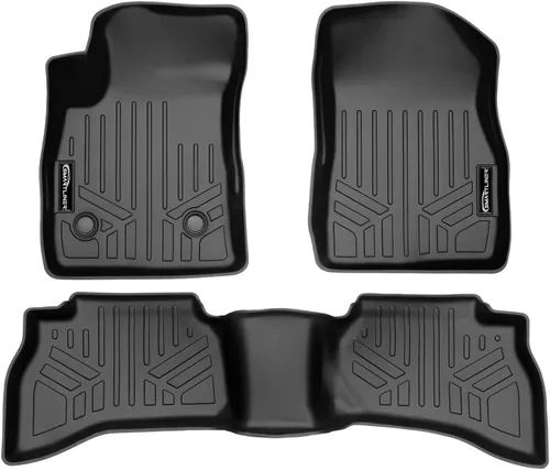 Vista 5 de SMARTLINER Juego de alfombrillas de 2 filas compatibles con Buick Encore GX 2020-2025