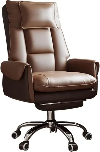 Vista 16 de High Back Computer Gaming Chair with Footrest Lumbar Backrest Design Executive Swivel Office Desk Chairs for Conference Room Living Bedroom