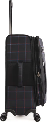 Vista 6 de Original Penguin - Juego de equipaje de 3 piezas Azul marino a cuadros OP-EV-2600-3-NYPD
