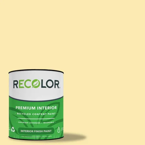 Vista 15 de RECOLOR Pintura de Látex Ecológica Premium para Interiores para Paredes, Muebles y Habitaciones con Acabado Cáscara de Huevo, 1 Cuarto de Galón