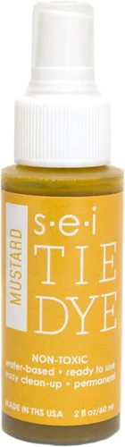 Vista 53 de S.E.I. Botella de Spray de Tie Dye del 4 de Julio: 2oz. Spray de Tinte para Tela No Tóxico, Tinte Permanente para Ropa DIY, Un Paso, Suministros