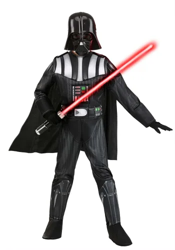 Vista 2 de Jazwares Disfraz infantil de Darth Vader, Negro