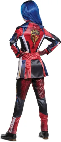 Vista 2 de Disfraz de lujo para niñas de Evie de Los Descendientes 3, traje oficial de Los Descendientes de Disney