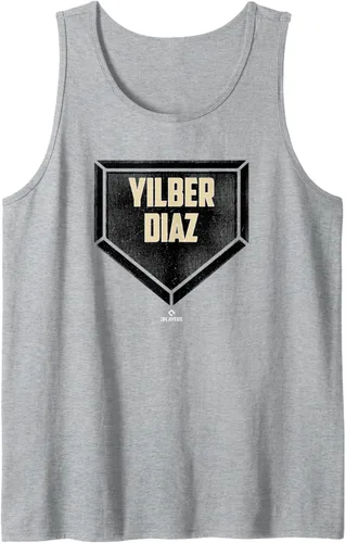 Vista 5 de Home Plate Gameday Yilber Diaz Prospect Baseball Fan Gear Tank Top