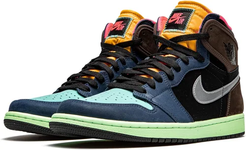 Vista 2 de Nike Hombres Air Jordan 1 Retro Alto OG Bio Hack