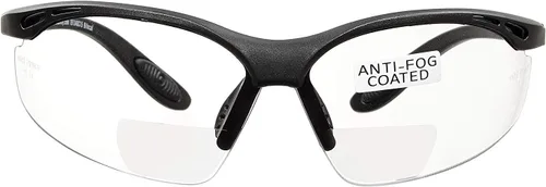 Vista 7 de voltX 'Constructor' - Gafas de seguridad de lectura bifocales (Transparente +1.0 Dioptrías) Certificadas ANSI Z87.1+ & CE EN166F / Gafas