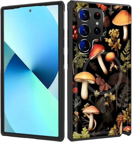 Vista 237 de Funda magnética para Galaxy A16 5G, [compatible con MagSafe] [protección contra caídas de grado militar] Funda resistente a prueba de golpes