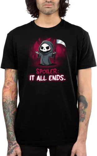 Vista 3 de TeeTurtle Spoiler estándar camiseta It All Ends