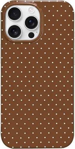 Vista 61 de Hython Funda para iPhone Air, diseño estético de lunares lindos, funda simple de 6.5 pulgadas, delgada, antiarañazos, parachoques de TPU suave, a