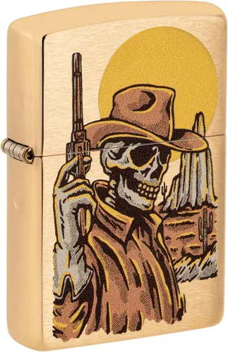 Vista 13 de Encendedores Zippo Western Diseño de escena del salvaje oeste 540