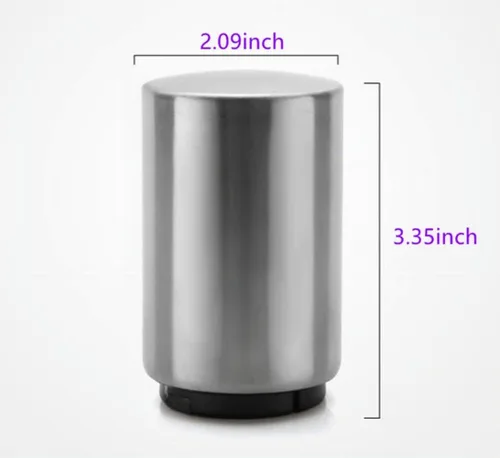 Vista 7 de Abrebotellas de cerveza, abridor automático magnético de acero inoxidable, sin tapa que puede escapar, tapa de apertura rápida para cocina, hogar