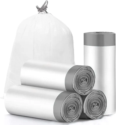 Vista 7 de Charmount - Bolsas de basura de 4 galones con cordón, bolsas de basura pequeñas para baño, cocina, dormitorio, oficina, 60