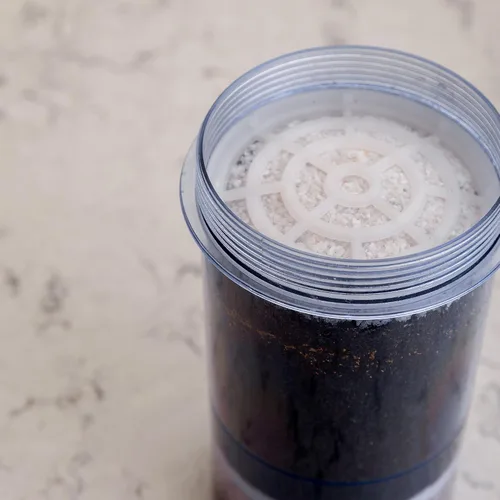 Vista 4 de Santevia - Filtro de repuesto alcalino de 5 etapas para el sistema de agua por gravedad Filtro de agua en casa que hace que el agua sea alcalina