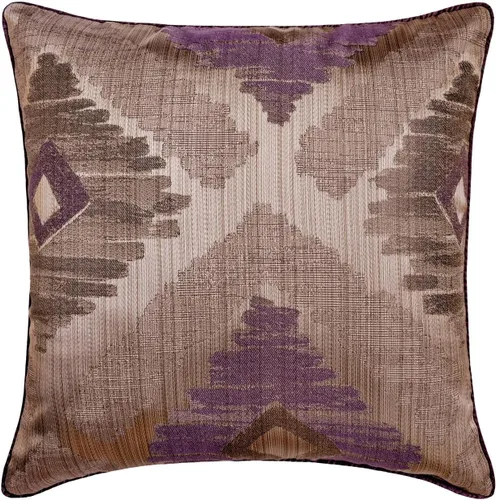 Vista 13 de The HomeCentric Funda de almohada personalizada, fundas de almohada moradas, fundas de cojín florales modernas, fundas de almohada de 12 x 12