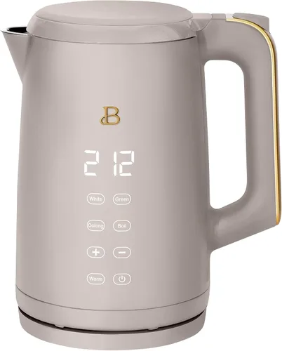 Vista 7 de Hervidor eléctrico 1.7L 1500W con pantalla activada por tacto, control de temperatura programable, 4 ajustes de té preestablecidos, apagado