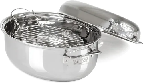 Vista 15 de Viking 3 capas Estante para asar con antiadherente de acero inoxidable, 16 inch by 13 inch