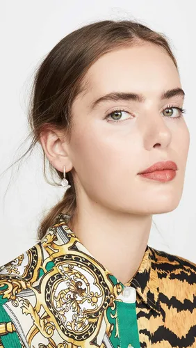 Vista 3 de Kate Spade New York Pendientes de mujer That Sparkle Pave Huggies