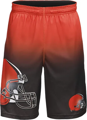 Vista 17 de FOCO Mens NFL Football Team Logo Gradient Big Logo Training Shorts