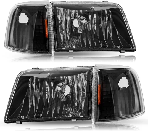 Vista 9 de TUSDAR Juego de montaje de faros delanteros para Ford F-250 F-350 F-450 F-550 Super Duty lado del pasajero del conductor