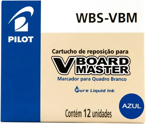Vista 5 de Pilot Recambio para Begreen Reciclado V Board Master Marker Punta Bala/Cincel - Negro, Caja de 12