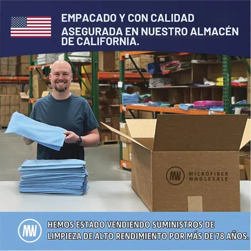 Vista 7 de Paños de limpieza de microfibra Pro multisuperficie de 12 x 12 pulgadas Negro - Paquete de 12 Toallas de microfibra premium para limpiar vidrio
