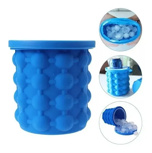 Mini Hielera Cubos De Hielo En Silicona de BCOMPANY