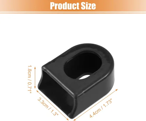 Vista 7 de X AUTOHAUX 2 piezas de silicona para bicicleta, protector de manivela para bicicleta de montaña, funda de gel, protección para brazo de manivela