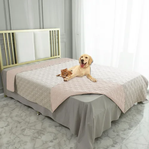 Vista 38 de Ameritex Manta Impermeable Reversible Cubierta para Cama de Perro Manta para Mascotas para Muebles Cama Sofá Sillón