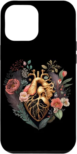 Vista 26 de Anatomical Heart and Flowers for Your Love Case for iPhone 17