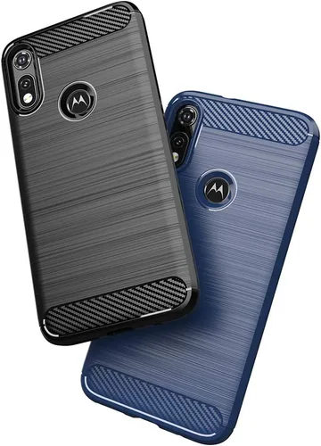 Vista 6 de Asuwish Funda compatible con Moto E 2020 Motorola E7 y protector de pantalla de vidrio templado, accesorios de celda, fundas de silicona para MotoE