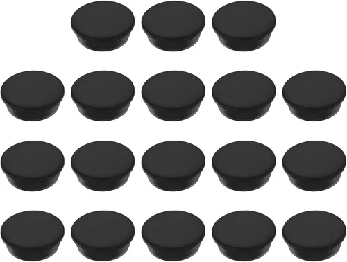 Vista 90 de MECCANIXITY - Tapones de silicona en forma de T (26mm, 1 pulgada de diámetro), color negro