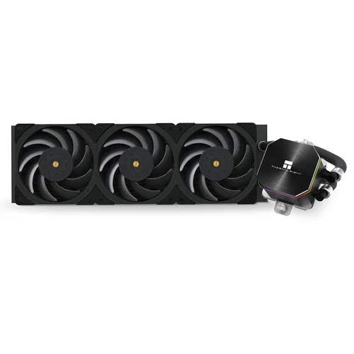 Vista 9 de Thermalright Frozen Edge 240 Enfriador de agua líquido blanco para CPU con ventilador PWM de 4.724 in, especificación de fila fría blanca de 240