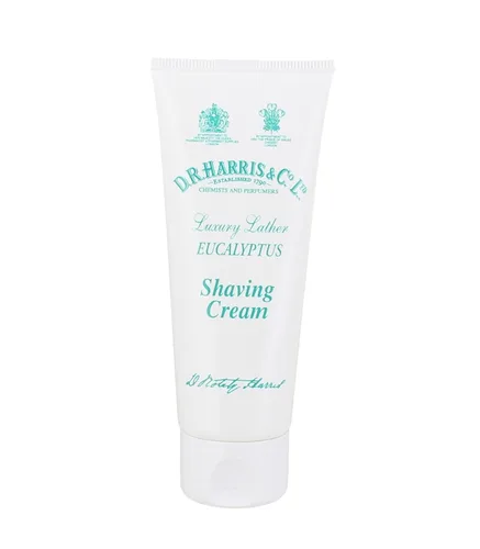 Vista 13 de D.R. Harris & Co. Tubo de crema de afeitar de almendras 2.65 oz