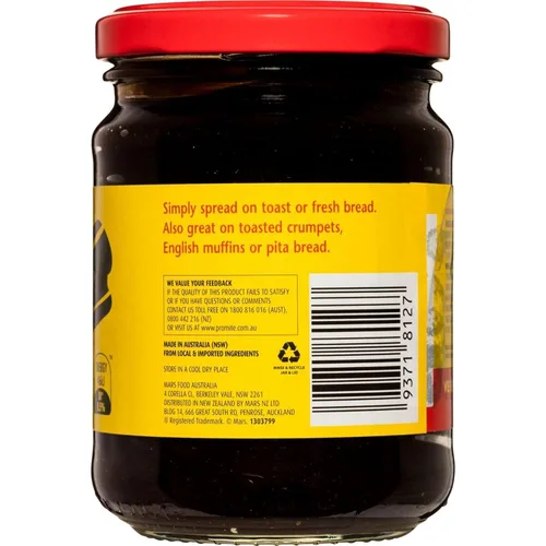 Vista 3 de Masterfoods Promite Frasco de Extracto de Vegetales y Levadura 10.23 oz.