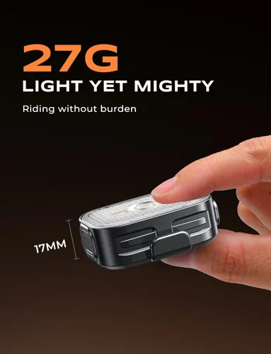 Vista 3 de 2026 Ultra Slim Bike Lights with Reflectors, 8+6 Modes Bike Headlight and Tail Light Assemblies Motorcycle, IP65 Waterproof & Dual USB-C 1-2 Hrs
