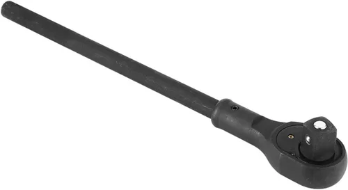 Vista 2 de Tbest Trinquete de 1 pulgada, llave de trinquete de 1/2 pulgada resistente, cabezal de trinquete de accionamiento resistente, llave de enchufe