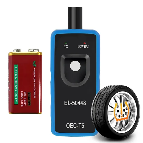 Vista 9 de EL-50448 TPMS Herramienta de reaprendizaje para GM, FIRSTOOL OEC-T5 TPMS herramienta de reinicio TPMS Sensor de neumáticos, herramienta