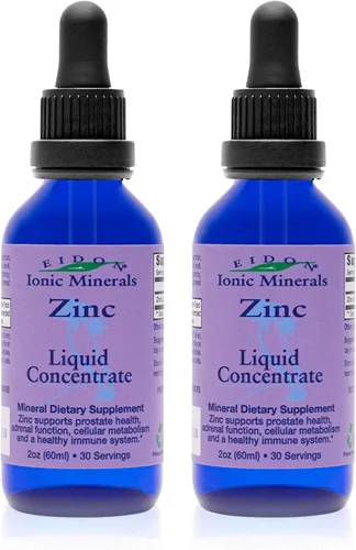 Vista 10 de Eidon Ionic Minerals Concentrado de zinc líquido, suplemento iónico de sulfato de zinc para hombres, mujeres y niños, apoya el sistema inmunológico