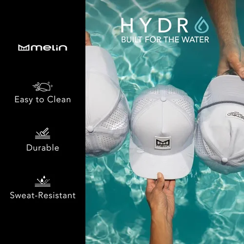 Vista 5 de melin Coronado Brick Hydro, gorra de béisbol resistente al agua para hombres y mujeres