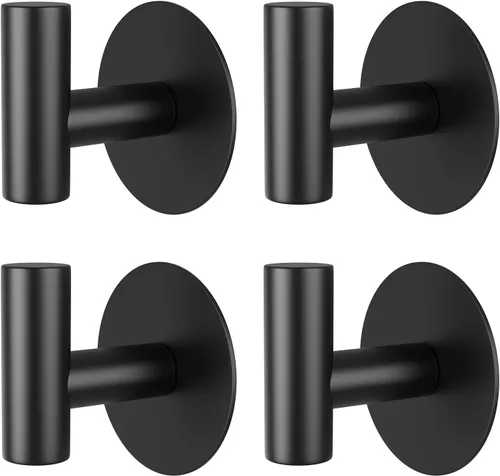 Vista 10 de Ganchos de ventosa para ducha, ganchos de toalla de acero inoxidable para pared de baño, puerta de cristal, cocina, espejo, azulejos, ganchos