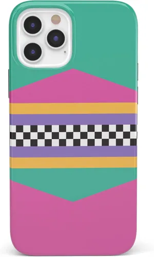 Vista 32 de Casely Funda para iPhone 12 Pro Max Arte del Caos Cráneo de Grateful Dead Diseño Clásico Ultra Delgado