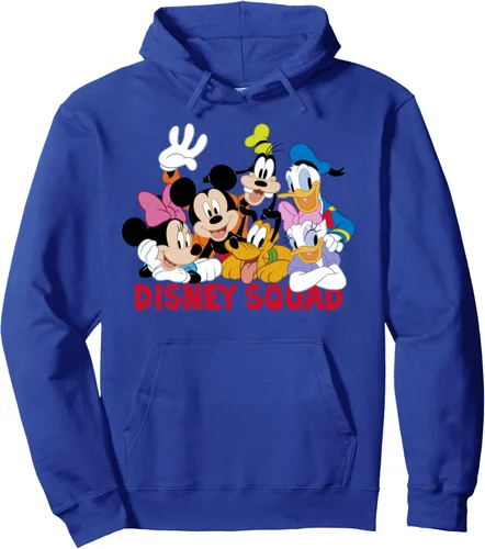 Vista 4 de Disney Sudadera con capucha Mickey And Friends Disney Squad Asfalto